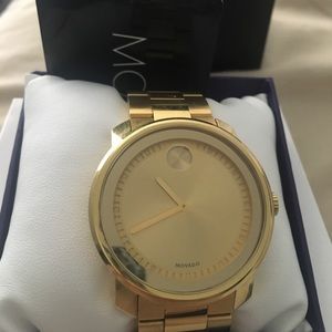 Gold Movado watch